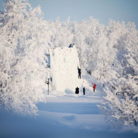 Hotel Camp Ripan Kiruna Esterno foto