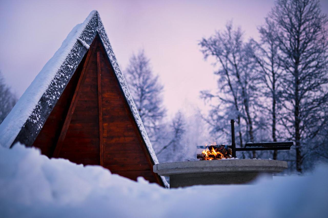 Hotel Camp Ripan Kiruna Esterno foto
