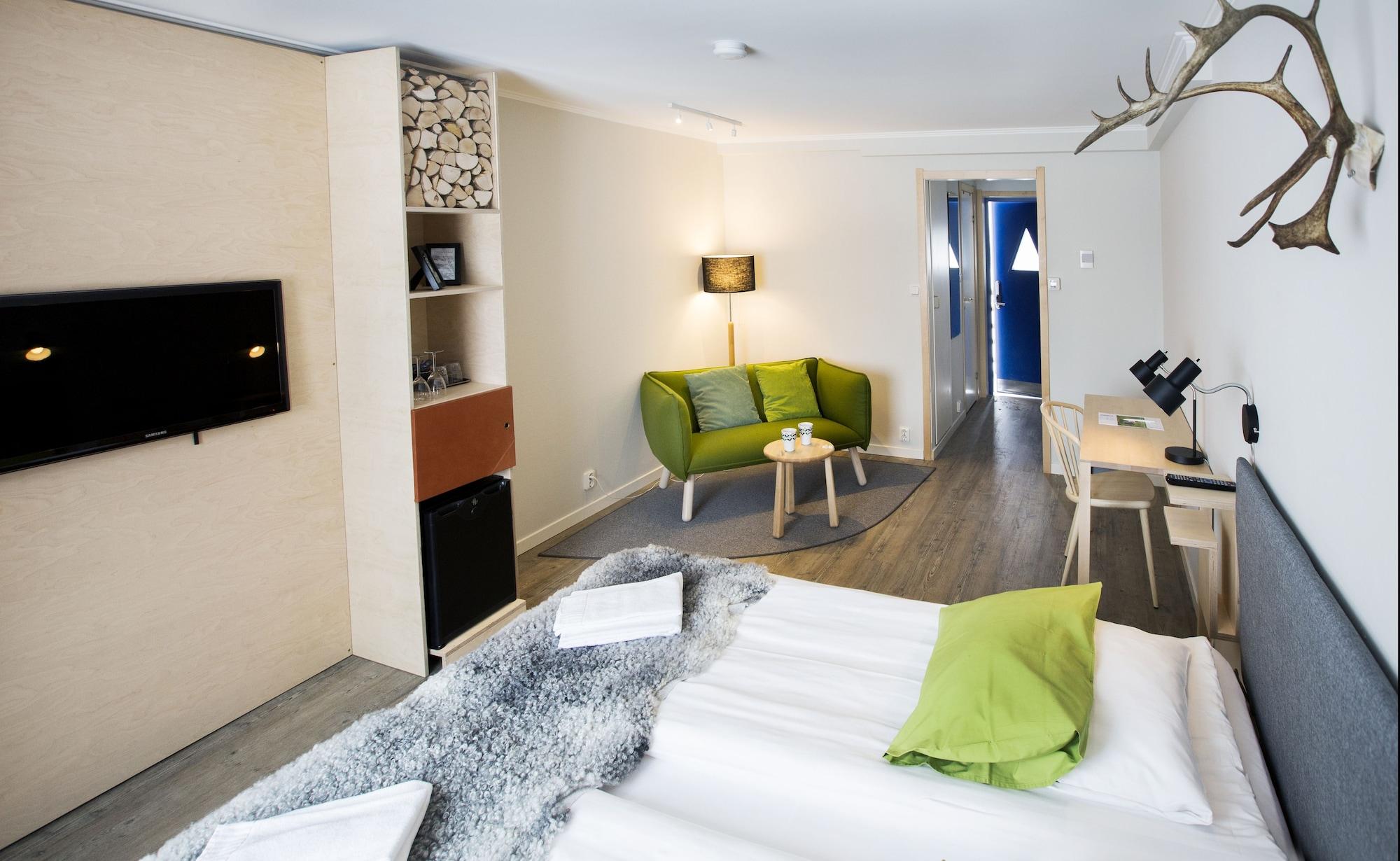 Hotel Camp Ripan Kiruna Esterno foto