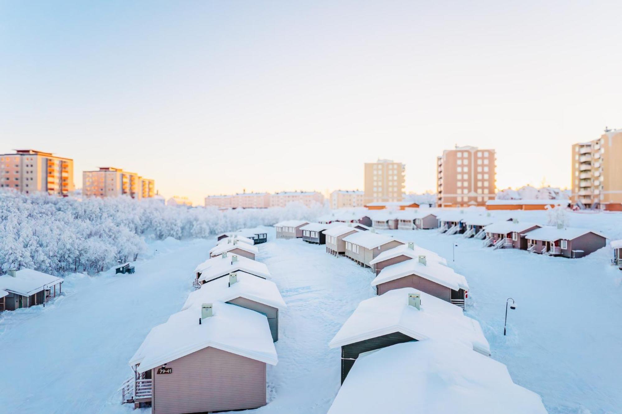 Hotel Camp Ripan Kiruna Esterno foto
