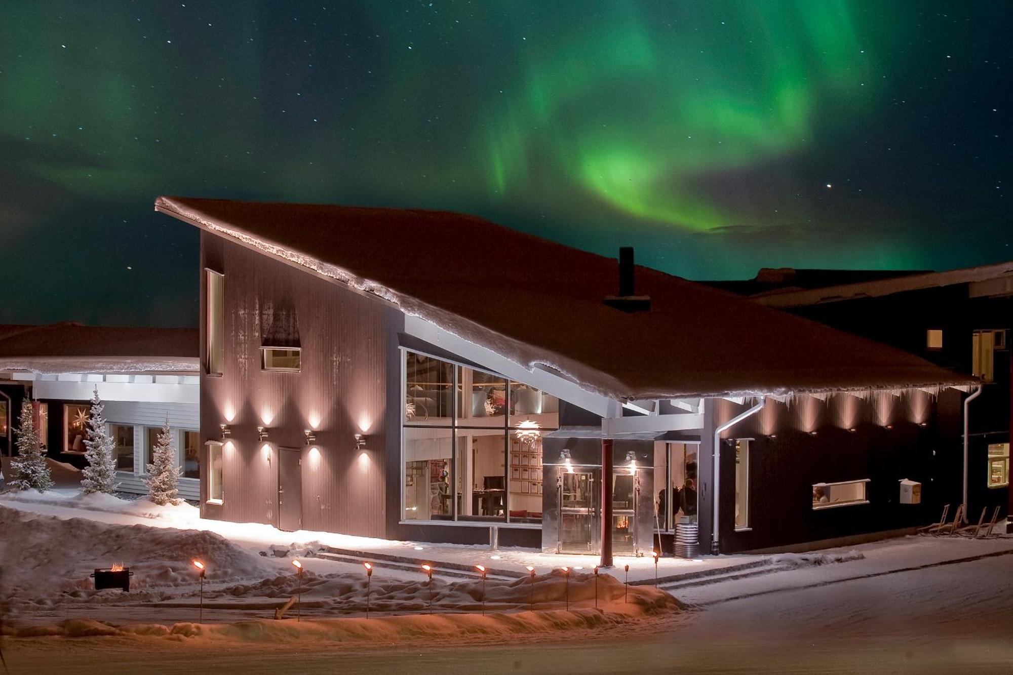 Hotel Camp Ripan Kiruna Esterno foto