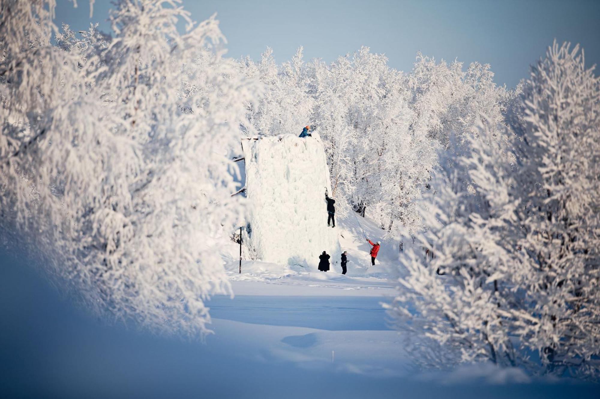 Hotel Camp Ripan Kiruna Esterno foto